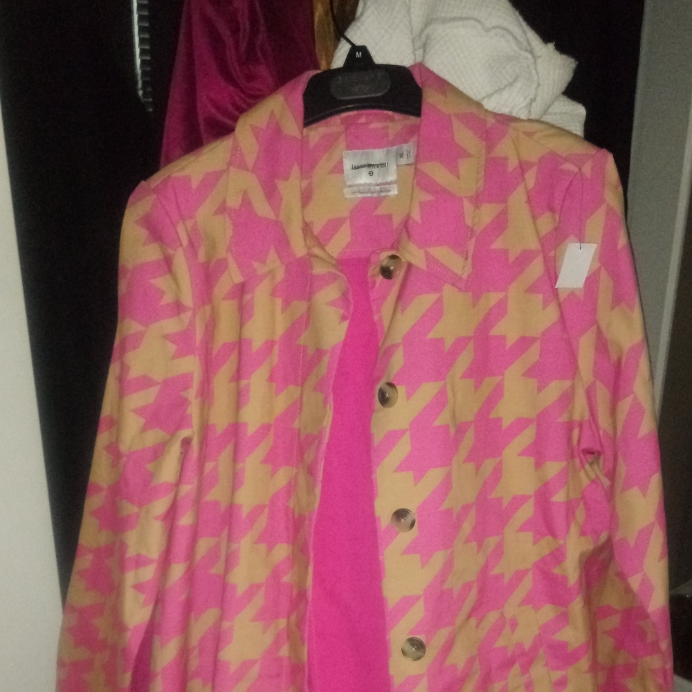 Isacc mizrahi peacoat xl new no tag